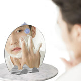 Fogless Shower Mirror Acrylic Shaving Mirror Round