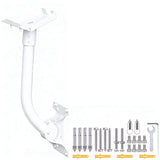 Mount for Starlink Standard 4 and 4X Adjustable Wall/Roof Compatible with Gen 3 and V3 White