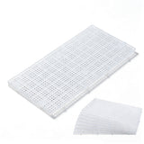8 PCS Plastic Aquarium Grid Divider Set for Fish Tanks and Breeding Transparent
