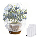3PCS Drawstring Fruit Tree Netting Cover Fine Mesh for Garden Plants