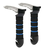 2PCS Car Door Handle for Elderly Car Assist Support Handle With Cutter Blue