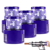 4PCS Washable HEPA Pre Motor Filter Compatible with Dyson V10 SV12