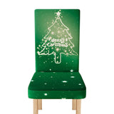 Christmas Chair Cover Slipcovers for Dining Chairs, Holiday Party Decoration Style 3