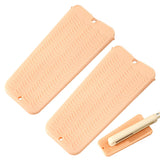2-Pack Heat Resistant Silicone Pouch – For Hair Styling Tools Storage Nude