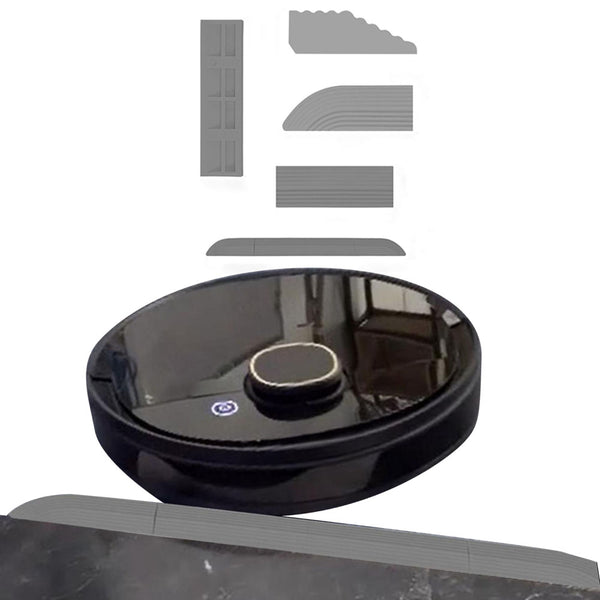4Pcs Kit Threshold Bars Step Ramp Compatible with Ecovacs/Xiaomi/Cloud Whale Robot Vacuum Cleaner Gray