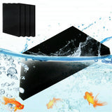 4 PCS 50x50x2cm Extra Large Pores Aquarium Filter Sponge Pads for Fish Tanks