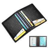 Men PU Credit Card Holder Slim Wallet Money Purse Protector