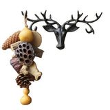 Cast Iron Decorative Animal Hook for Coats Hats Keys Bags