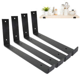 4 PCS Shelf Brackets Heavy Duty Wall Mounted for Scaffold Boards with Full Mounting Kit