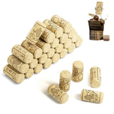 30Pcs Cork Stoppers Wine Bottle Lid Cap Stopper for Corking Wine Making Art DIY