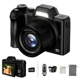 4K Digital Camera for Photography & Video 16X Zoom with 32GB Card