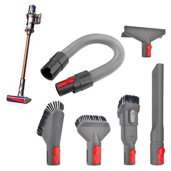 6Pcs Set Vacuum Cleaner Attachment Kit Compatible with Dyson V7 V8 V10 V11 Vacuum Cleaner Brushes