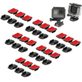 36 PCS Adhesive Mounts for Gopro Hero Series Flat and Curved Mounts for Action Camera