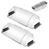 2 Pack Adjustable Air Conditioner Vent Deflectors