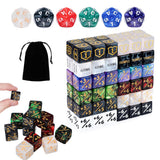 78PCS MTG Dice Set with Velvet Bag – Card Game Accessories for Teens and Adult