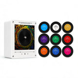Rechargeable Retro Music Player NFC 9 Discs Vinyl Record Gift Toy