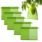 50PCS Fruit Protection Bags Drawstring Mesh Covers