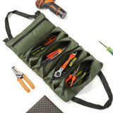Tool Roll Organizer Tool Roll Up Canvas Bag Tool Large Wrench Super Big Pouch