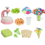 Fabric Flower Bouquets Toys DIY Craft Kits Toys For Kids Flowers Market Toy