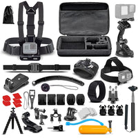 50-in-1 Action Camera Accessory Kit Compatible with GoPro Hero 10/9/8/7, GoPro Max, Insta360,  DJI Osmo Action, AKASO