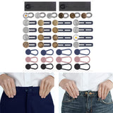 36-Piece Jeans Button & Waist Extenders for Men and Women