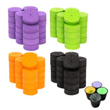 100 PCS EVA Hydroponic Growing Sponge Foam Plugs for Seed Germination