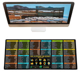 Extra Large Excel Shortcut Mouse Pad – Non-Slip Desk Mat for Office