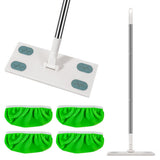 Reusable Coral Fleece Mop Pad Replacement Head Washable