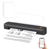 Wireless Thermal Printer Inkless Portable Bluetooth for Home Office