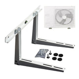 Wall Mount Bracket for Mini Split Ductless Air Conditioner Extension Stand – 1 Set