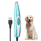 Mini Pet Hair Trimmer with LED Light for Paw & Face Grooming