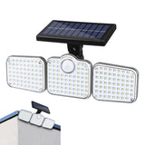 3 Head Solar Motion Sensor Light 321 LED for Garden Wall Outdoor