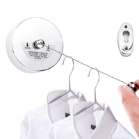 9FT Stainless Steel Retractable Clothesline – Indoor Bathroom Drying
