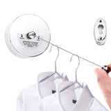 9FT Stainless Steel Retractable Clothesline – Indoor Bathroom Drying