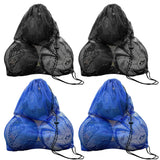 4 Pcs Mesh Gear Bag for Snorkel Large Mesh Swim Bag for Snorkeling Trip  Wetsuits Swimming