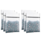 6 Pcs Mesh Laundry Bags for Delicates with Zipper Closure