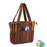 Corduroy Yarn Craft Bag