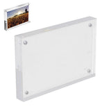 Clear Acrylic Photo Frame Double Sided with 8 Attraction Pieces