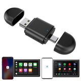 Wireless Carplay Adapter Compatible with Apple CarPlay and Android Auto Wireless Adapter for Car
