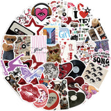 50 Pcs Aesthetic Downtown Girls Vinyl Waterproof Stickers Pack