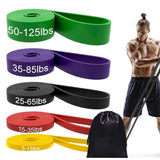 Heavy Duty Resistance Bands Set 5 Resistance Levels Fitness Exercise Bands for Home Workouts Strength Training
