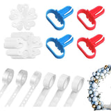Balloon Kit with Tie Tools Flower Clips Chains Glue Dots Accessories
