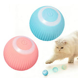 2PCS Interactive Smart Cat Toy Automatic Rolling Ball