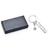 Best Friend Keychain Stainless Steel Key Chain for Friendship Gifts