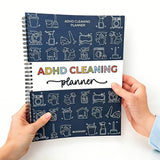 Cleaning Planner & Checklist Daily Schedule Organizer for Adults & Teens