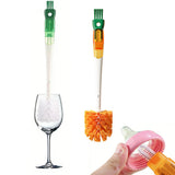 5 in 1 Water Bottle Cleaning Brush for Travel Lid Gap Detail Washer Brush