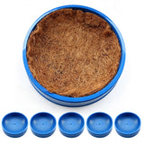 6 PCS Blue Pigeon Egg Nest Bowls Plastic Ventilated for Breeding