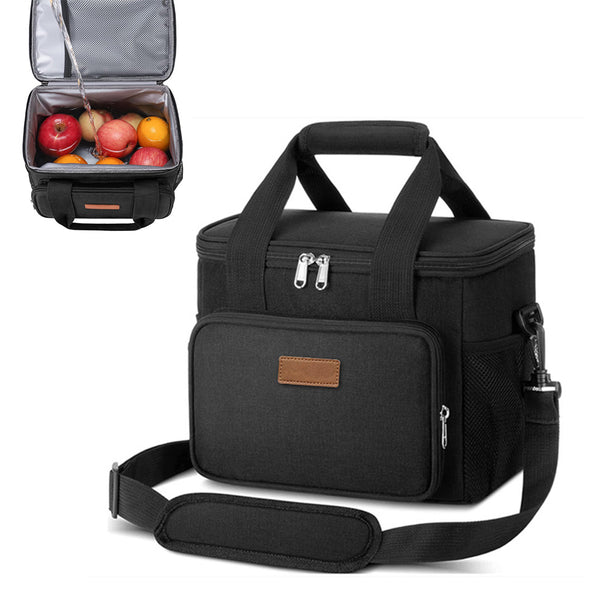 Insulated Lunch Tote Cooling Lunch Box Bag for Home Office Picnic