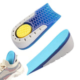 Unisex Insole Heel Lift Insert Shoe Pad Height Increase Elevator Taller Cushion