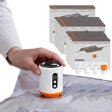 Vacuum Storage Bags for Travel with Rechargeable Air Pump for Clothing Luggage & Suitcase